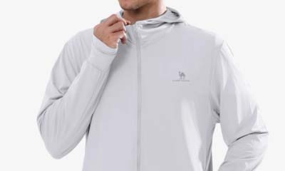 Free Camel Men's UPF 50+ Hooded Sun Jacket